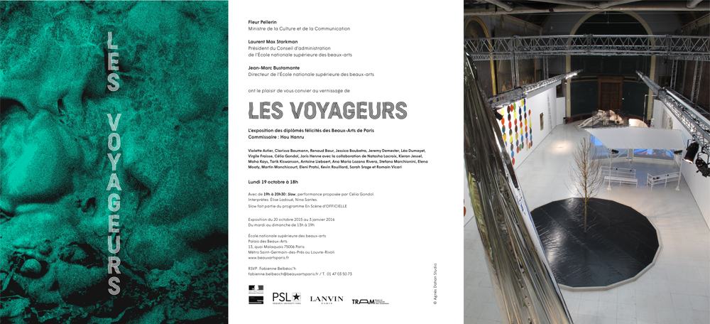 Les Voyageurs, Palais Beaux Arts, Paris