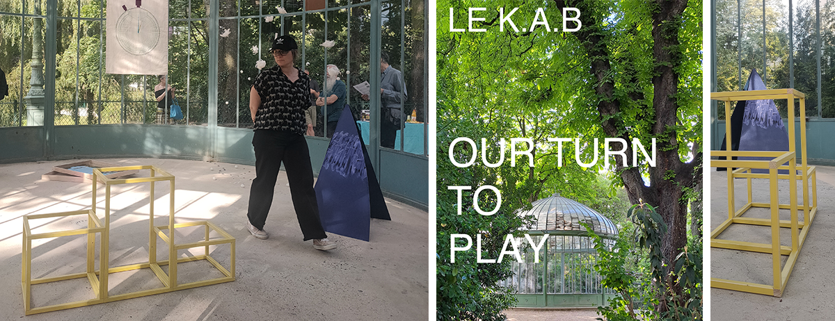 Our turn to play, KAB square des Batignolles, Paris, France